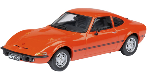 Opel GT GT/J Coupe 1971 - 1973 orange 1:43