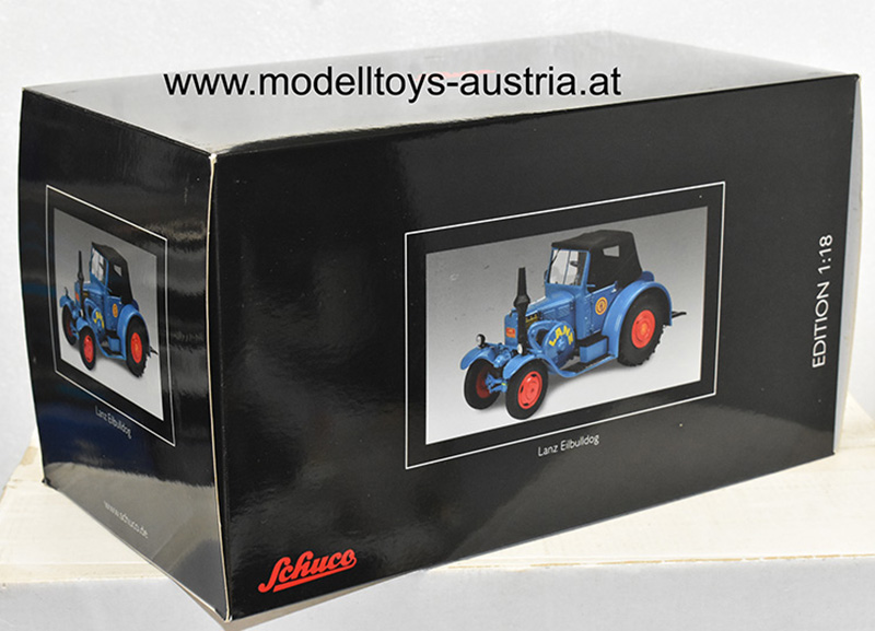 Lanz Bulldog EILBULLDOG Traktor 1937 blau 1:18