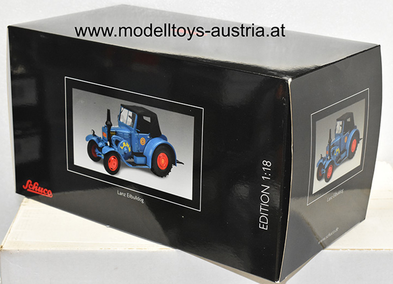 Lanz Bulldog EILBULLDOG Traktor 1937 blau 1:18