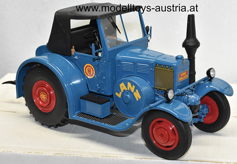 Lanz Bulldog EILBULLDOG Traktor 1937 blau 1:18