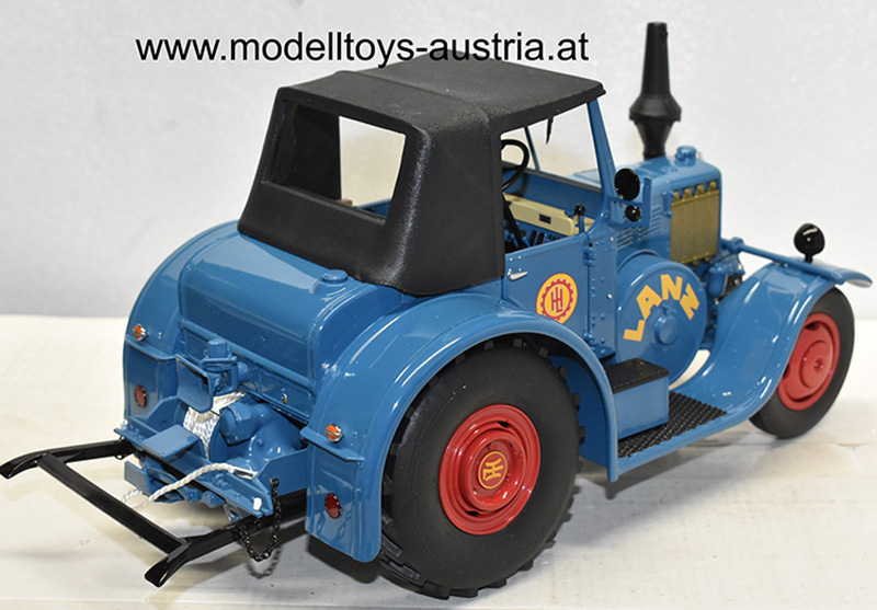Lanz Bulldog EILBULLDOG Traktor 1937 blau 1:18
