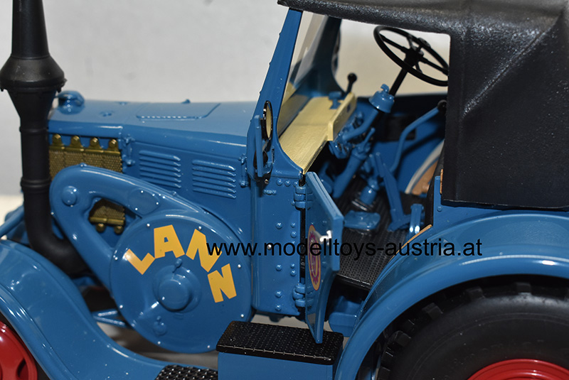 Lanz Bulldog EILBULLDOG Traktor 1937 blau 1:18
