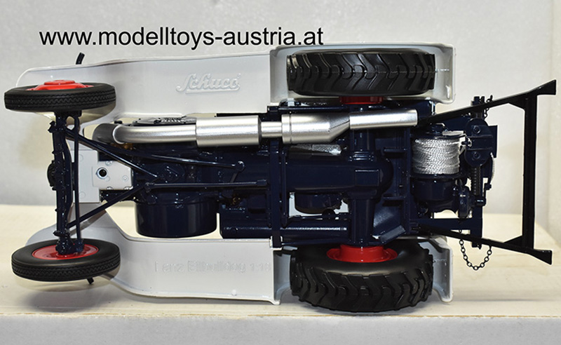 Lanz Bulldog EILBULLDOG Traktor 1937 weiss / blau 1:18
