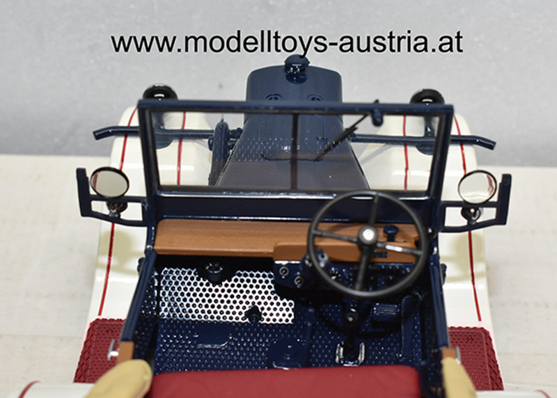 Lanz Bulldog EILBULLDOG Traktor 1937 weiss / blau 1:18