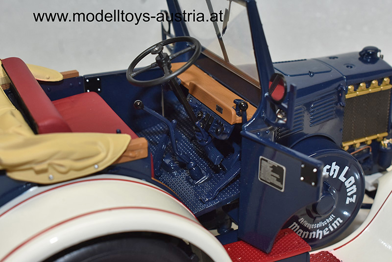 Lanz Bulldog EILBULLDOG Traktor 1937 weiss / blau 1:18
