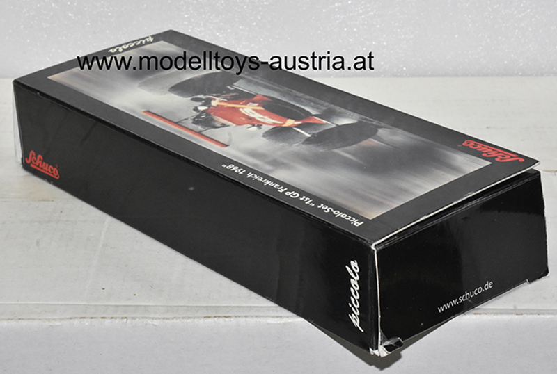 Fiat 642 Renntransporter und Ferrari 312 1968 Jacky ICKX Sieger Frankreich GP 1:90 Schuco Piccolo