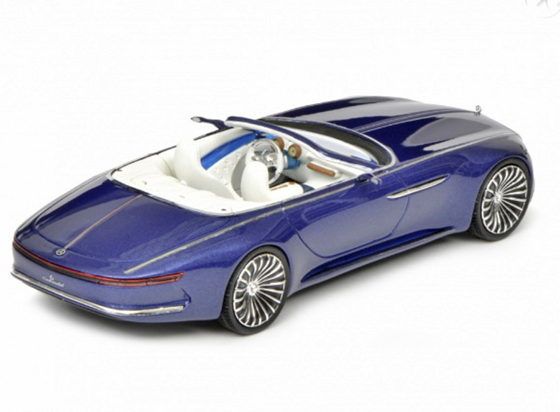 Mercedes Maybach Vision 6 Convertible Cabrio blau metallik 1:43