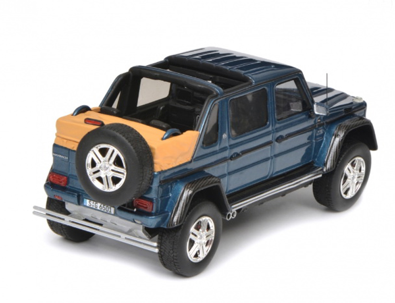Mercedes Maybach G650 Laundalet 2017 blau 1:43