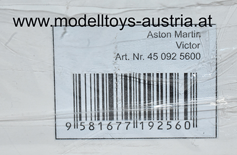 Aston Martin Victor V8 Coupe 2020 dunkelgrün 1:43