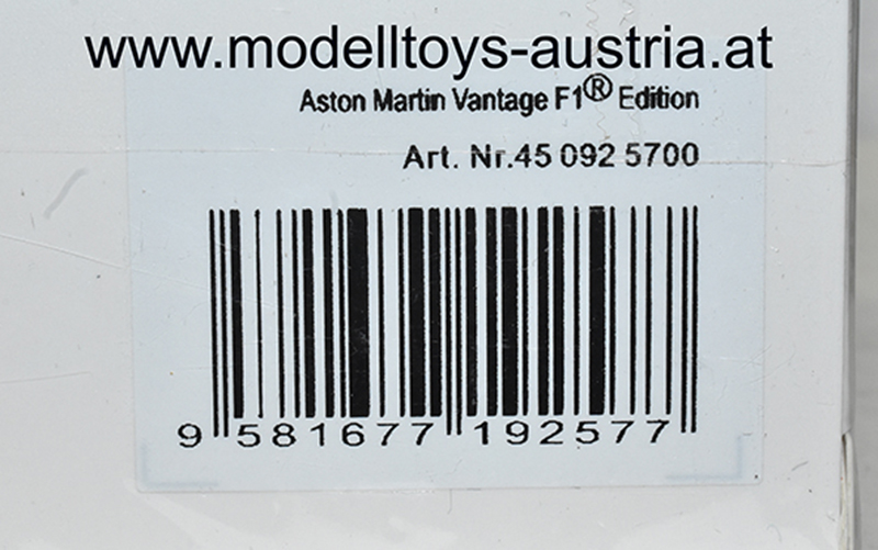 Aston Martin Vantage F1 Edition 2021 grün metallik 1:43