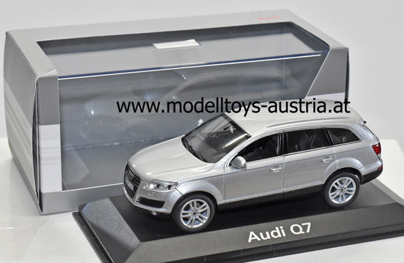 Audi Q7 4L Quattro SUV 2006 silber metallik 1:43