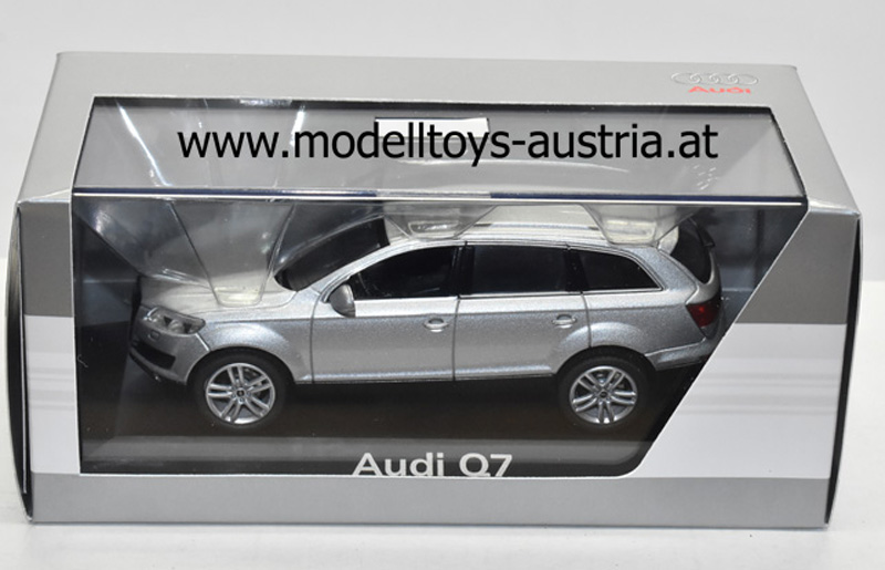 Audi Q7 4L Quattro SUV 2006 silber metallik 1:43