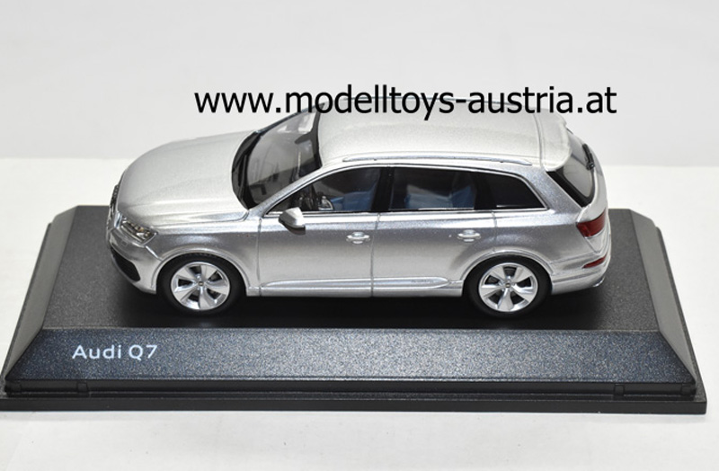 Audi Q7 4M Quattro SUV 2015 silber metallik 1:43