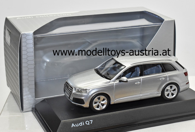 Audi Q7 4M Quattro SUV 2015 silber metallik 1:43