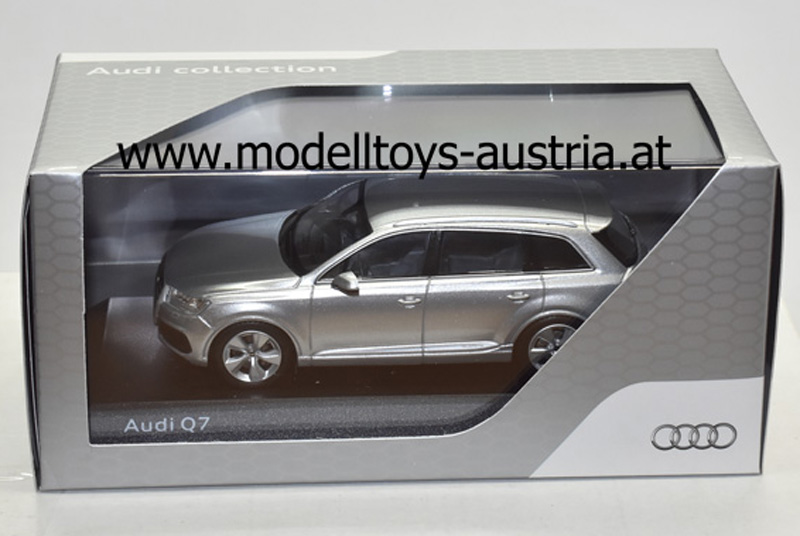 Audi Q7 4M Quattro SUV 2015 silber metallik 1:43