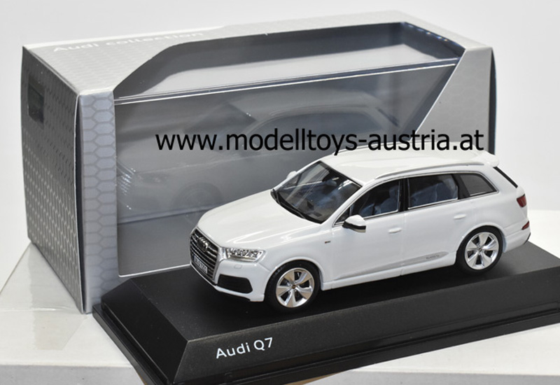 Audi Q7 4M Quattro SUV 2015 weiss 1:43