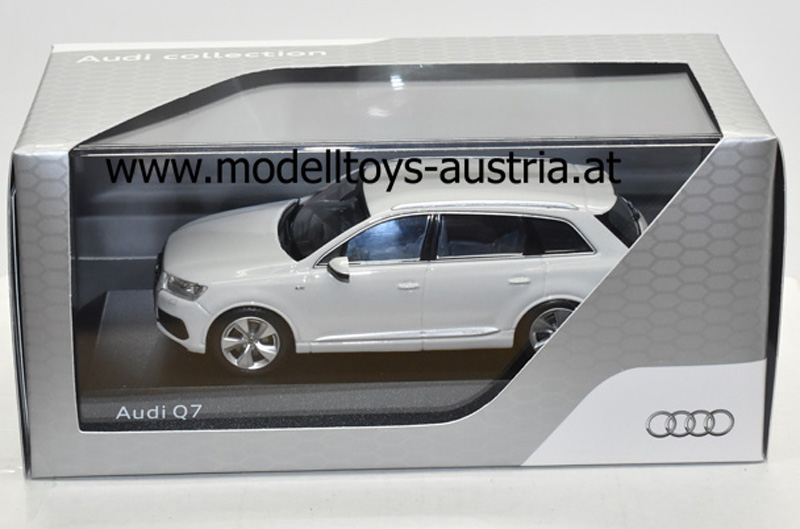 Audi Q7 4M Quattro SUV 2015 weiss 1:43