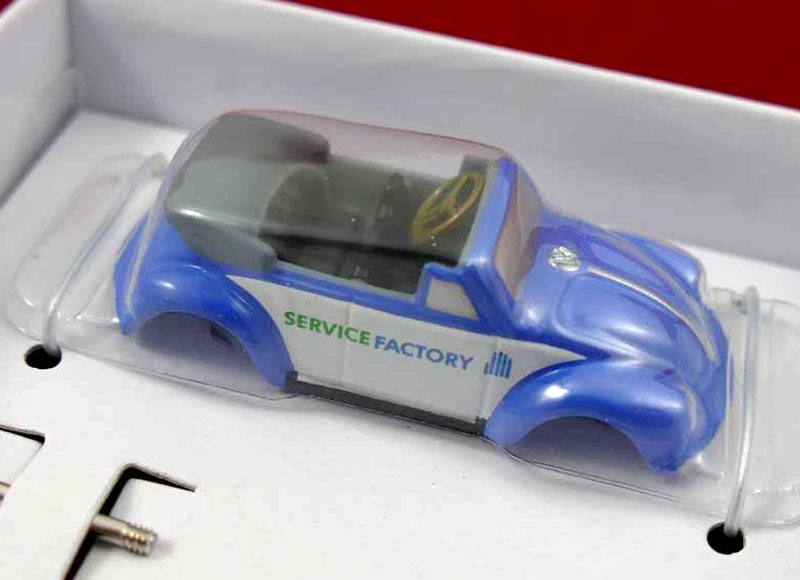 VW Käfer Cabrio SERVICE FACTORE 1:90 Piccolo Bausatz