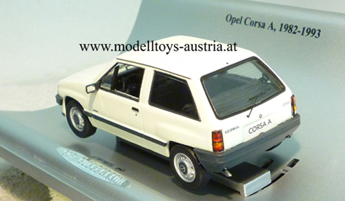 Opel Corsa A 1982 - 1993 weiss 1:43