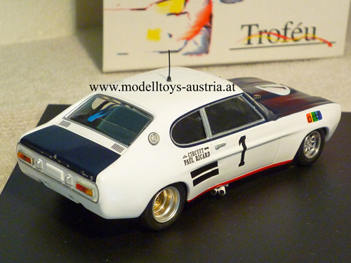 Ford Capri I 2600 RS 1971 Paul Ricard HILL / SURTEES 1:43