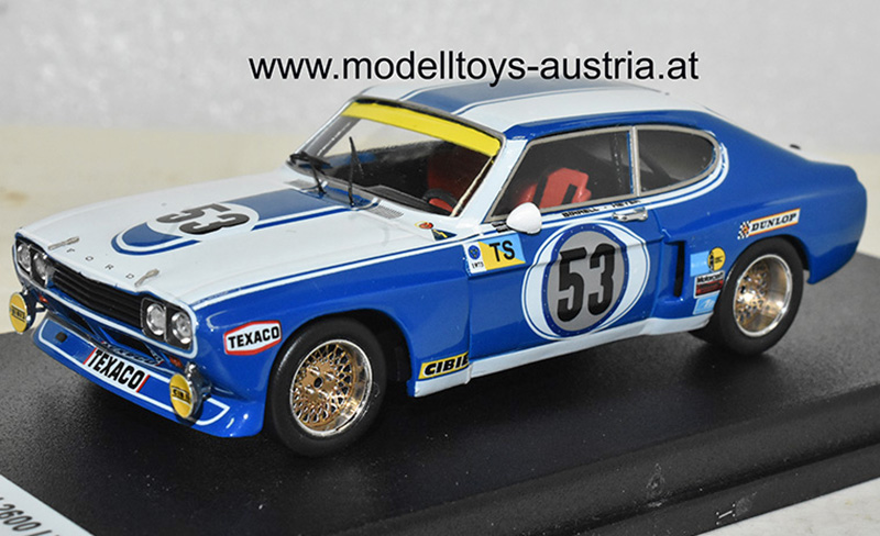 Ford Capri 2600 1973 Le Mans Helmut KOINIGG / Jean VINATIER / Gerry BIRREL 1:43