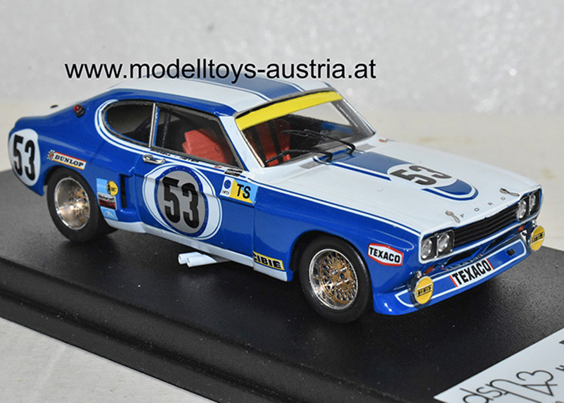Ford Capri 2600 1973 Le Mans Helmut KOINIGG / Jean VINATIER / Gerry BIRREL 1:43