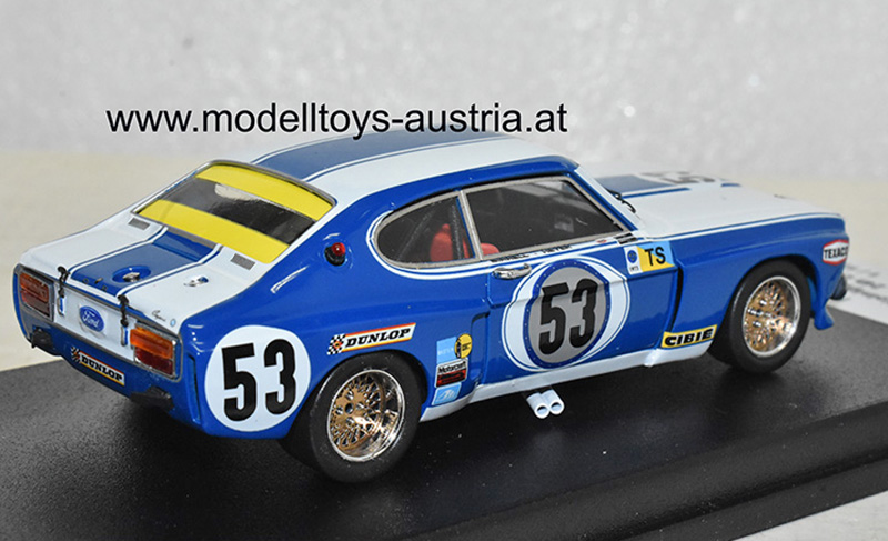 Ford Capri 2600 1973 Le Mans Helmut KOINIGG / Jean VINATIER / Gerry BIRREL 1:43