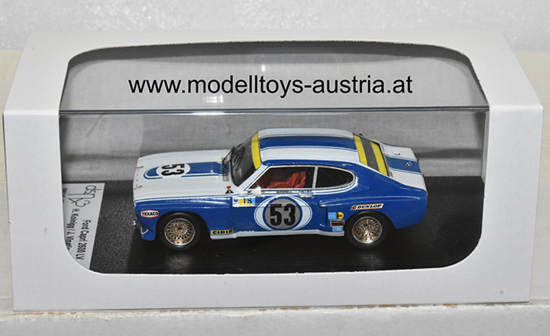 Ford Capri 2600 1973 Le Mans Helmut KOINIGG / Jean VINATIER / Gerry BIRREL 1:43