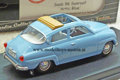 Saab 96 Limousine 1960 - 1964 hellblau 1:43
