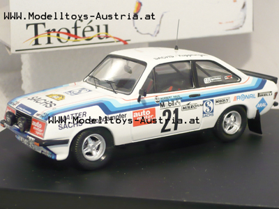 Ford Escort RS 2000 1979 Rally Stuttgart HAUG / OSTERMANN 1:43