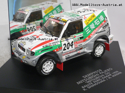 Mitsubishi Pajero Rally Paris-Dakar 1998 SHINOSUKA / MAGNE 1:43