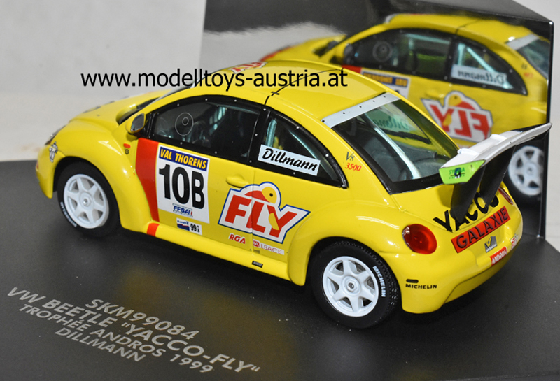 VW Käfer 1999 Trophe Andros DILLMANN Team YACCO FLY 1:43 New Beetle