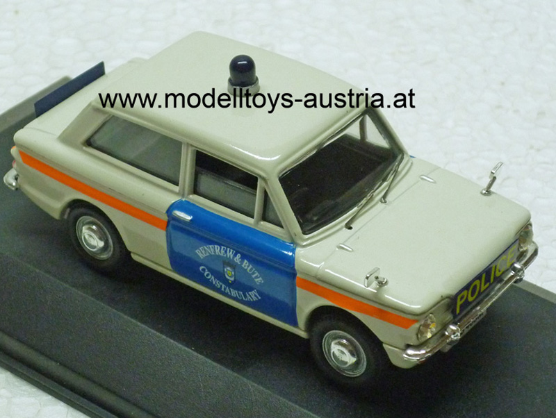 Hillman Sunbeam Imp 1973 Renfrewshire & Bute Police white / blue 1:43