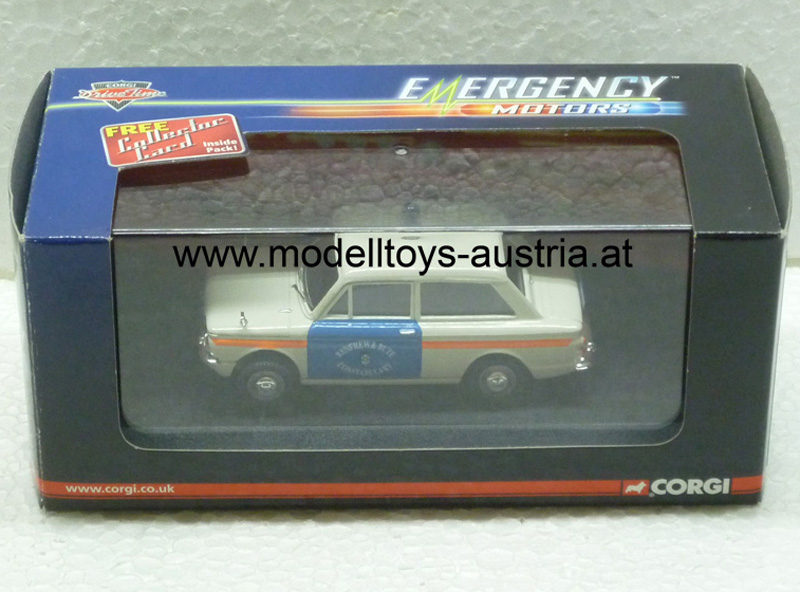 Hillman Sunbeam Imp 1973 Renfrewshire & Bute Police white / blue 1:43