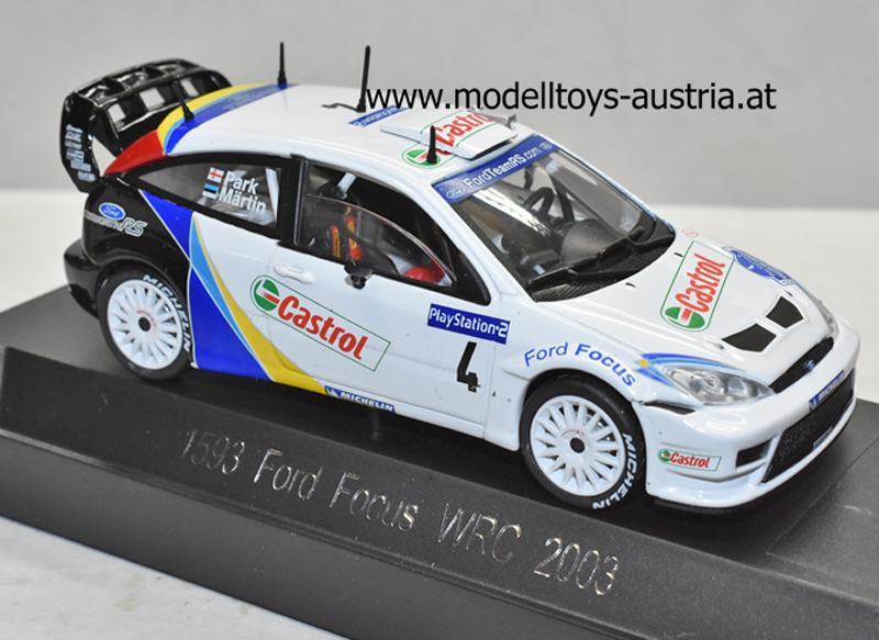 Ford Focus RS WRC 2003 Rally Tour De Corse MÄRTIN / PARK 1:43