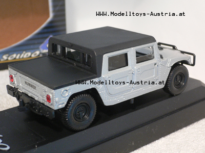 Hummer H1 silber metallik 1:43 / 1:50