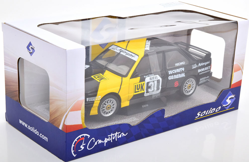 BMW E30 M3 1988 DTM Kurt Thiim 1:18 Solido
