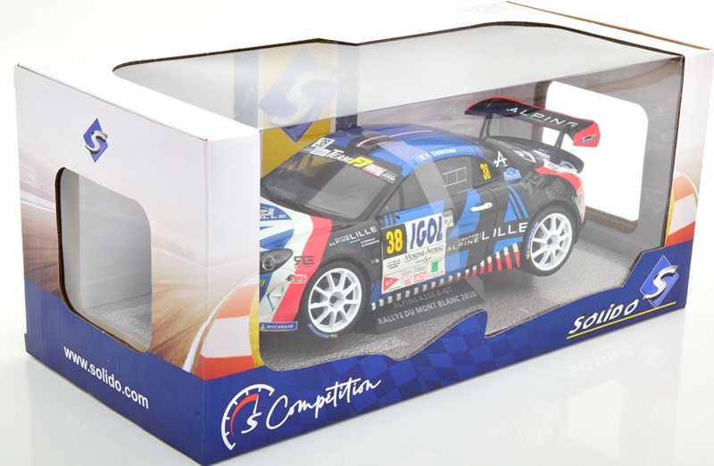 Renault Alpine A110 R-GT 2020 Rally Mont Blanc DELECOUR 1:18