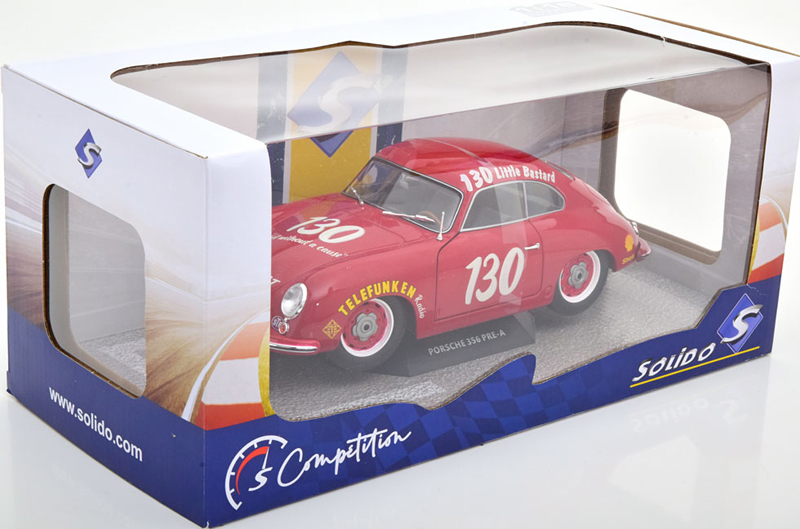 Porsche 356 Pre A Coupe 130 Little Bastard James DEAN 1:18 Solido