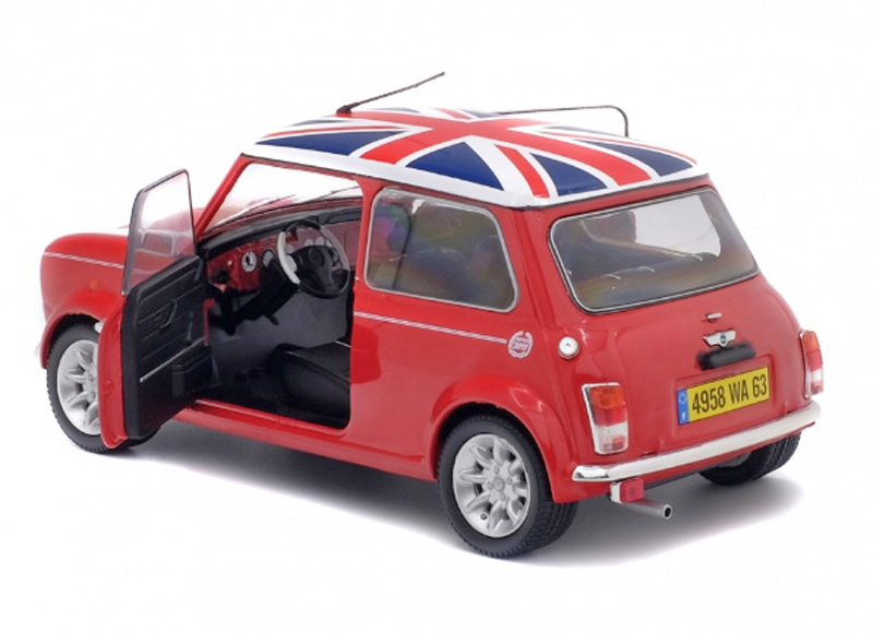 Mini Cooper Sport 1997 UNION JACK rot / weiss 1:18