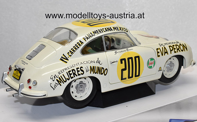 Porsche 356 pre A 1953 Carrera Panamericana EVA PERON 1:18