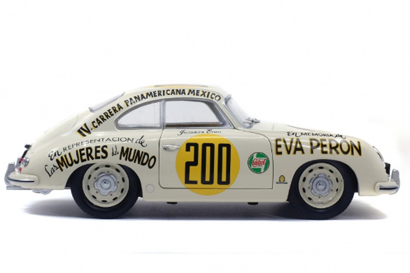 Porsche 356 pre A 1953 Carrera Panamericana EVA PERON 1:18