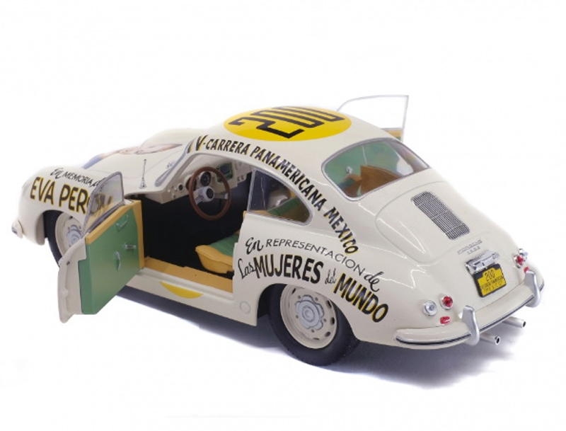 Porsche 356 pre A 1953 Carrera Panamericana EVA PERON 1:18