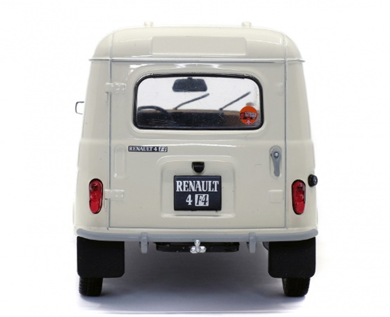 Renault 4 R4 4L F4 FOURGONNETTE 1975 creme 1:18