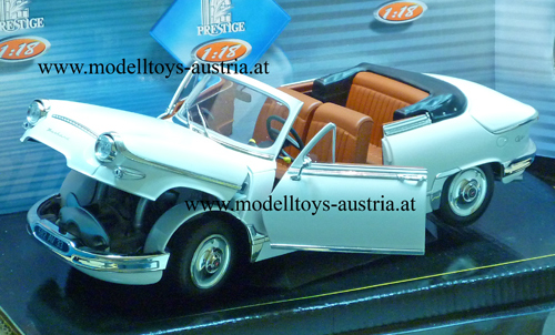 Panhard PL 17 Cabrio 1964 weiss 1:18