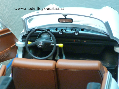 Panhard PL 17 Cabrio 1964 weiss 1:18