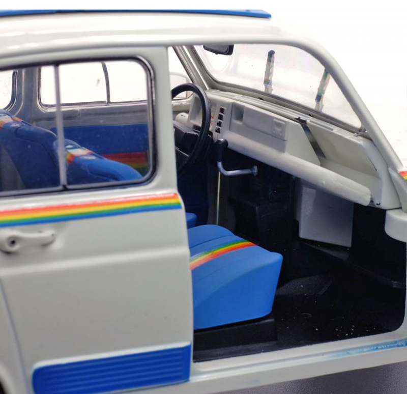 Renault 4 R4L 1981 JOGGING weiss 1:18