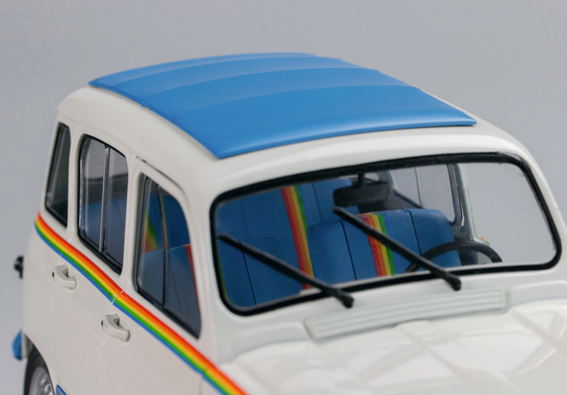Renault 4 R4L 1981 JOGGING weiss 1:18