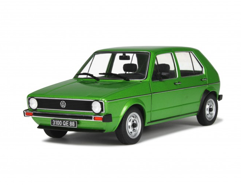 VW Golf I Golf 1 Limousine 4-türig CL 1974 grün metallik 1:18
