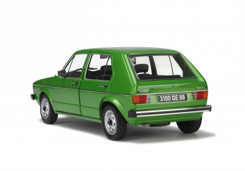 VW Golf I Golf 1 Limousine 4-türig CL 1974 grün metallik 1:18
